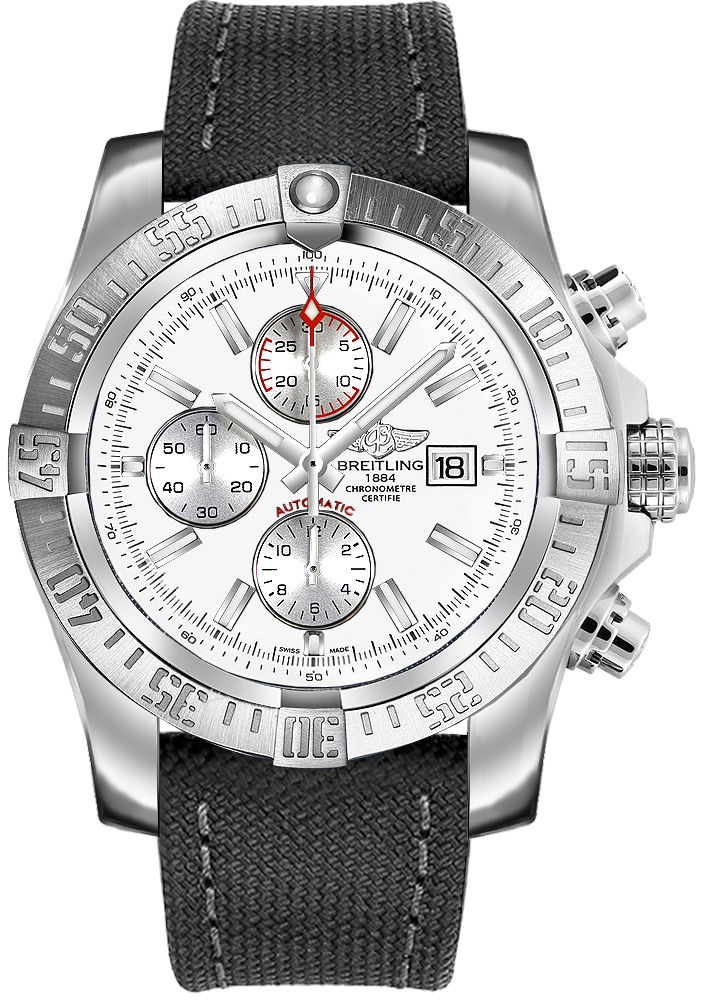 Breitling Avenger Watches Mens Stratus Silver Self winding Automatic A1337111-G779-100W Watch