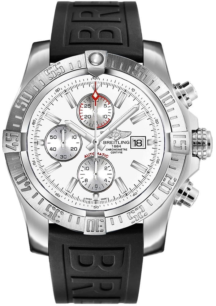 Breitling Avenger Watches Mens Stratus Silver Self winding Automatic A1337111-G779-155S Watch