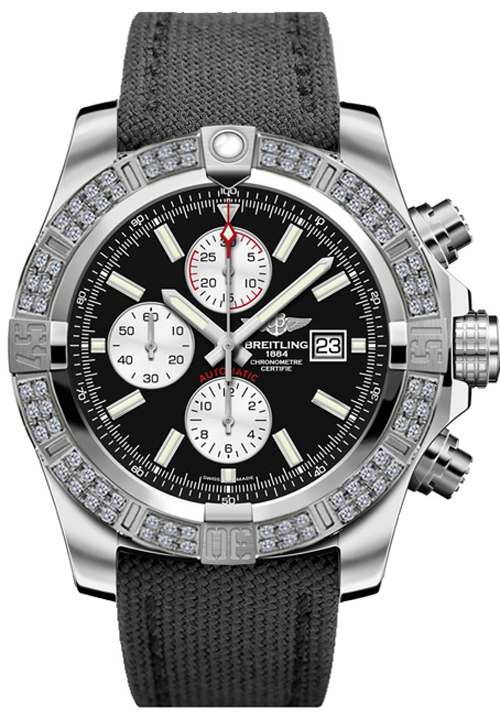 Breitling Avenger Watches Mens Black Self winding Automatic Chronometer A1337153-BC29-100W Watch