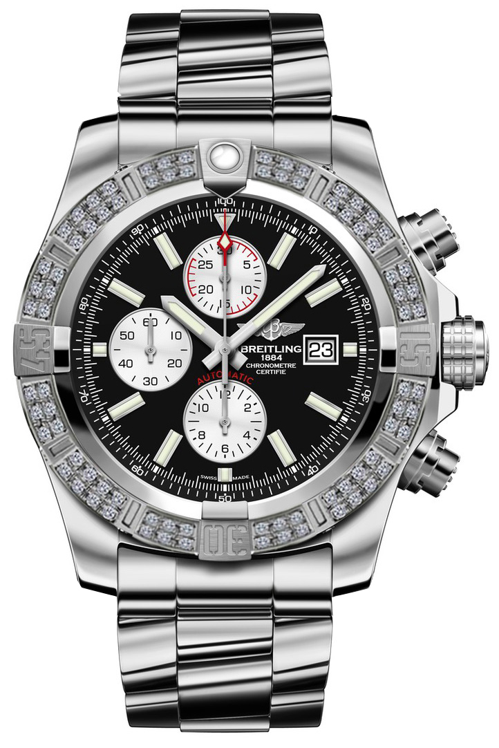 Breitling Avenger Watches Mens Black Self winding Automatic Chronometer A1337153-BC29-168A Watch