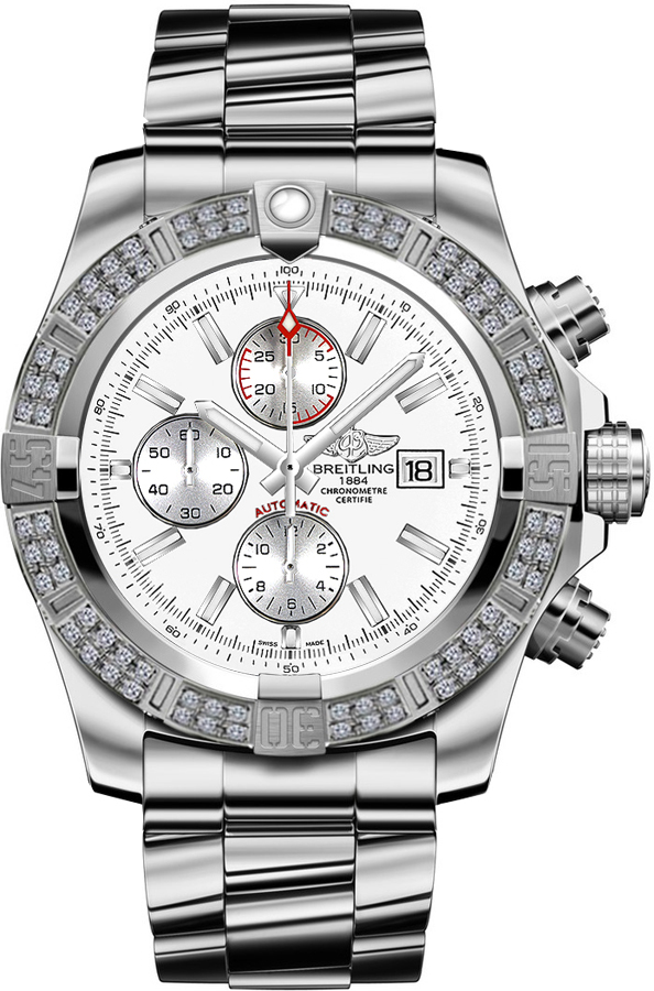 Breitling Avenger Watches Mens Silver Self winding Automatic Chronometer A1337153-G779-168A Watch