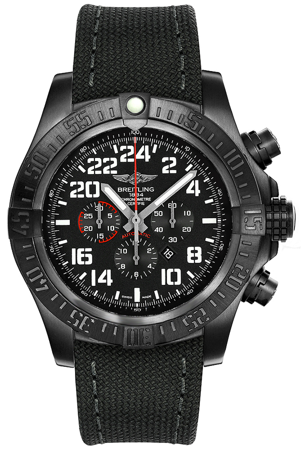 Breitling Avenger Watches Mens Black Self Winding Automatic M2233010-BC91-100W Watch
