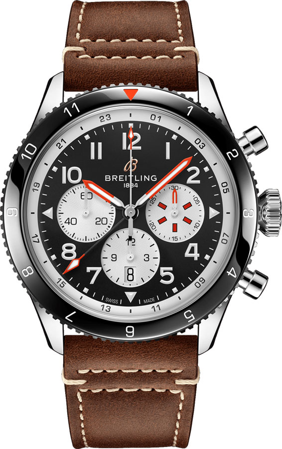Breitling Navitimer Aviator 8 Watches Mens Black Self winding Automatic YB04451A1B1X1 Watch