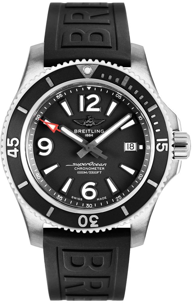 Breitling Superocean Watches Mens Black Self winding Automatic A17367D71B1S2 Watch