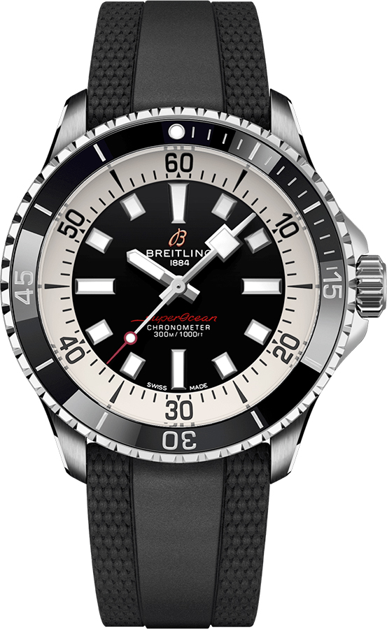 Breitling Superocean Watches Mens Black Self winding Automatic A17375211B1S1 Watch