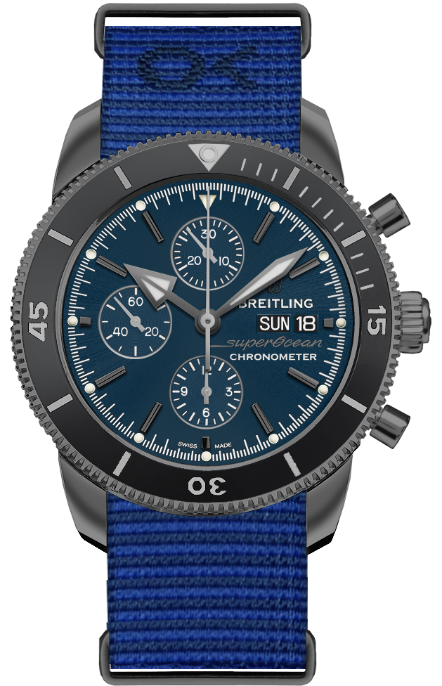 Breitling Superocean Heritage Watches Mens Blue Self winding Automatic M133132A1C1W1 Watch
