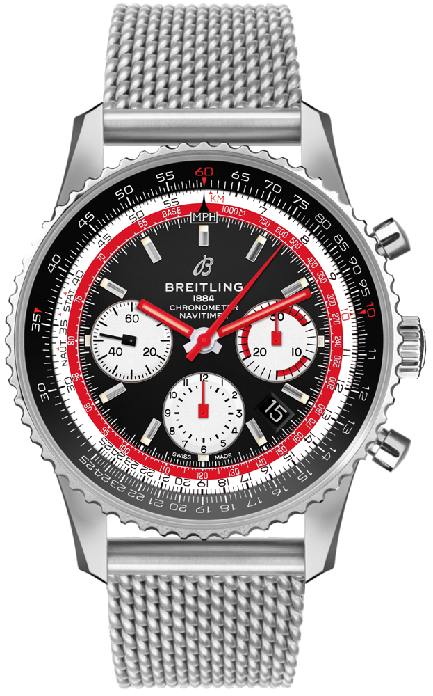 Breitling Navitimer Watches Mens Silver Self winding Automatic AB01211B1B1A1 Watch