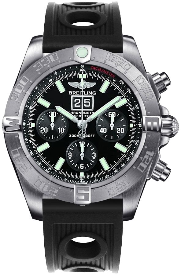 Breitling Avenger Watches Mens Black Self Winding Automatic A4435910-B811-200S Watch