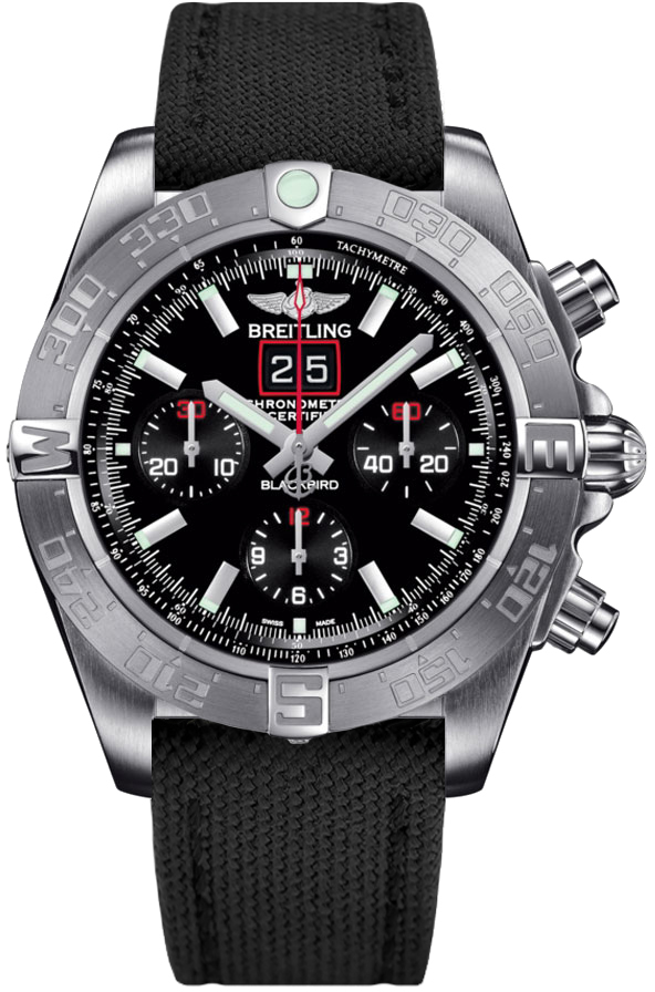 Breitling Avenger Watches Mens Black Self winding Automatic Chronometer A4436010-BB71-103W Watch