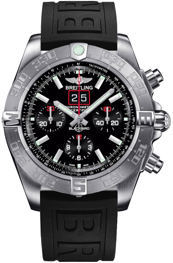 Breitling Avenger Watches Mens Black Self winding Automatic Chronometer A4436010-BB71-153S Watch