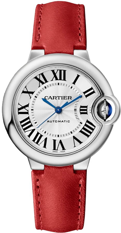 Cartier Ballon Bleu Watches Ladies Silver Self Winding Automatic WSBB0037 Watch