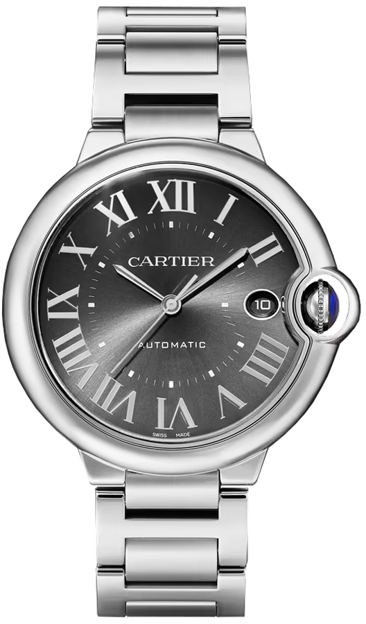 Cartier Ballon Bleu Watches Mens Dark Grey Self winding Automatic WSBB0060 Watch