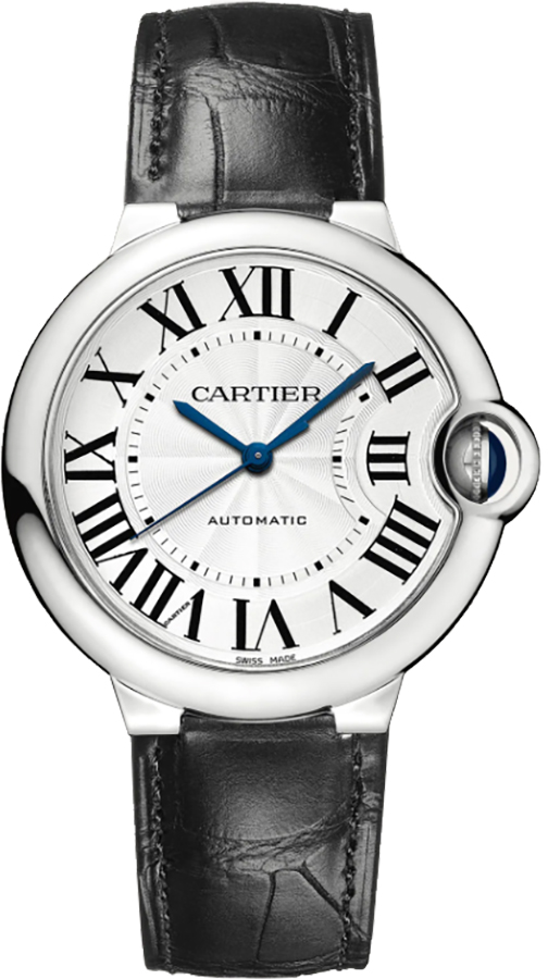 Cartier Ballon Bleu Watches Ladies Silver Self Winding Automatic WSBB0028 Watch