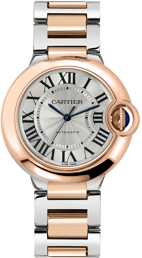 Cartier Ballon Bleu Watches UNISEX Silver Self winding Automatic W2BB0003 Watch