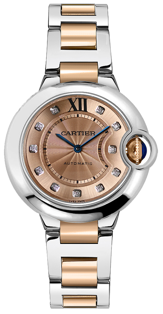 Cartier Ballon Bleu Watches  Rose Gold Self winding Automatic W3BB0002 Watch