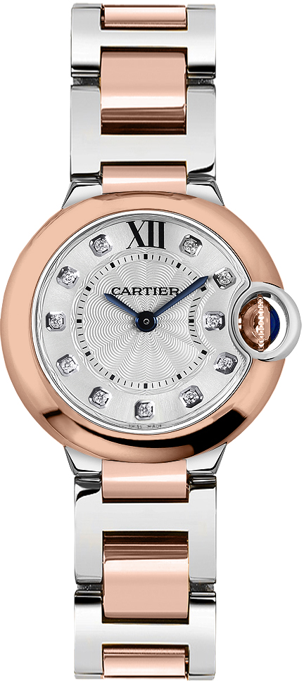 Cartier Ballon Bleu Watches Ladies Pink Battery Operated Quartz W3BB0005 Watch