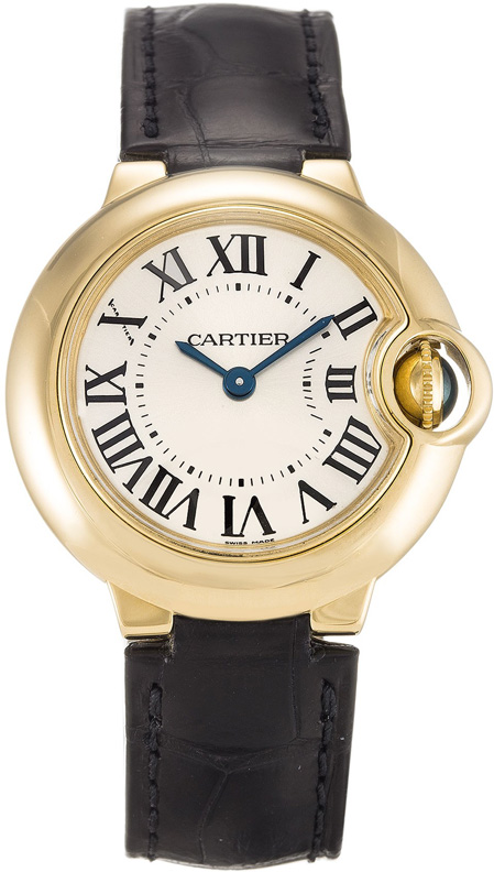 Cartier Ballon Bleu Watches Ladies Silver Battery Operated Quartz W6900156 Watch