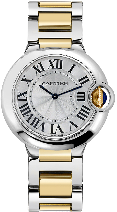 Cartier Ballon Bleu Watches UNISEX Silver Battery Operated Quartz W69008Z3 Watch