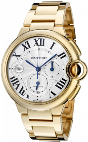 Cartier Ballon Bleu Watches Mens Silver Self winding Automatic W6920008 Watch