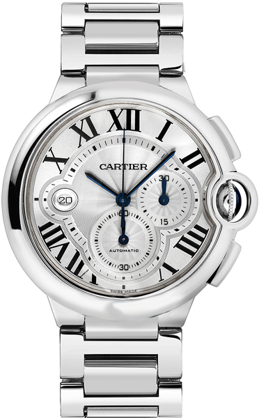 Cartier Ballon Bleu Watches Mens Silver Self winding Automatic W6920031 Watch