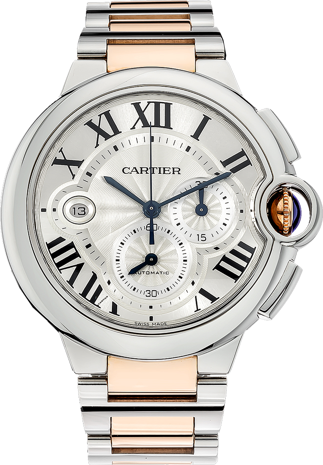 Cartier Ballon Bleu Watches Silver Self winding Automatic W6920063 Watch