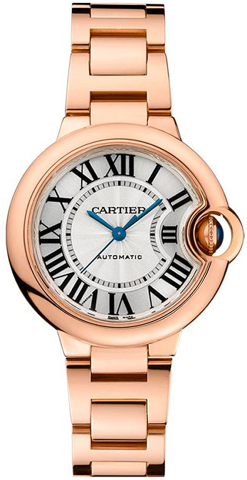 Cartier Ballon Bleu Watches Ladies Silver Self winding Automatic W6920096 Watch