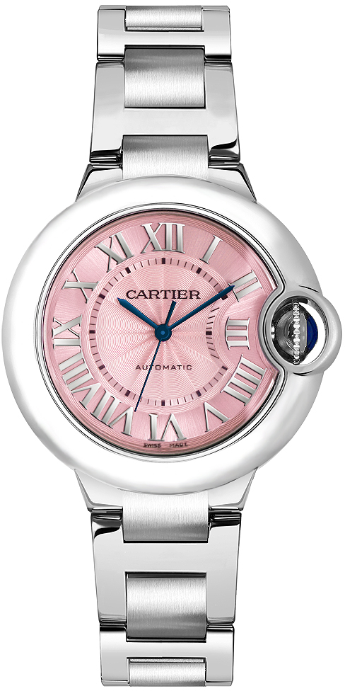 Cartier Ballon Bleu Watches Ladies Pink Self winding Automatic W6920100 Watch
