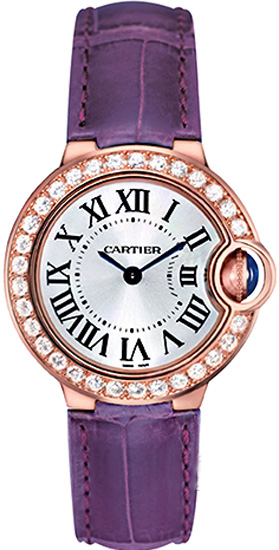 Cartier Ballon Bleu Watches Ladies Silver Battery Operated Quartz WE900251 Watch