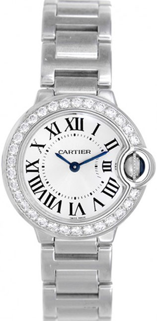 Cartier Ballon Bleu Watches Ladies Silver Battery Operated Quartz WE9003Z3 Watch