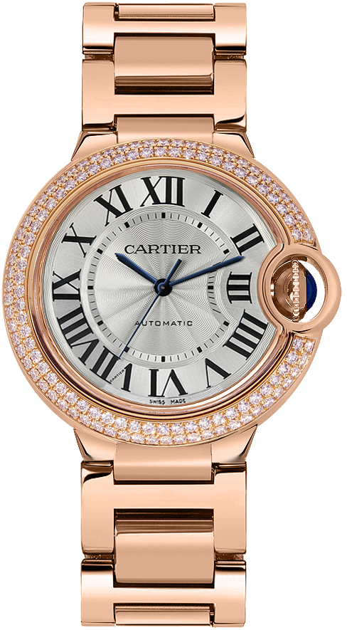 Cartier Ballon Bleu Watches UNISEX Silver Self winding Automatic WE9005Z3 Watch