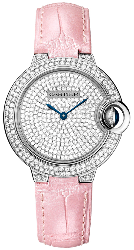 Cartier Ballon Bleu Watches Ladies Diamonds Self winding Automatic WE902047 Watch