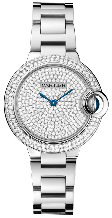 Cartier Ballon Bleu Watches Ladies Diamonds Self winding Automatic WE902048 Watch