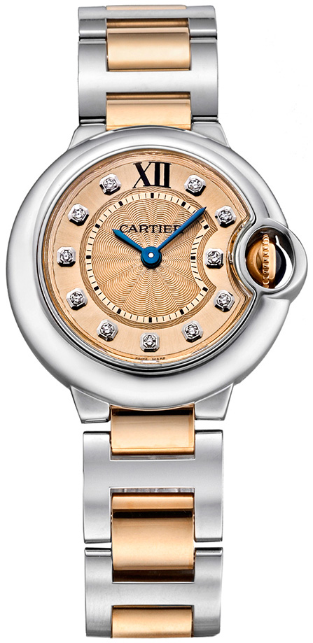 Cartier Ballon Bleu Watches Ladies Diamonds Battery Operated Quartz WE902052 Watch