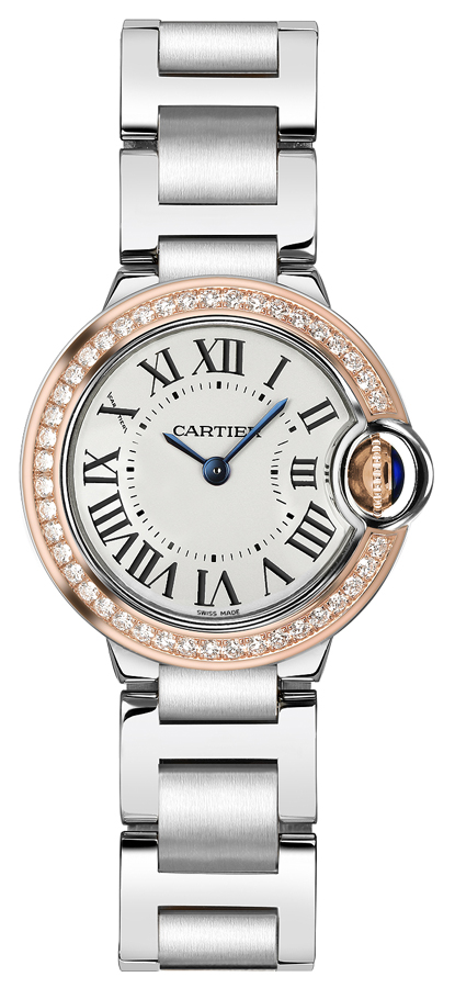 Cartier Ballon Bleu Watches  Flinque Silver Battery Operated Quartz WE902079 Watch