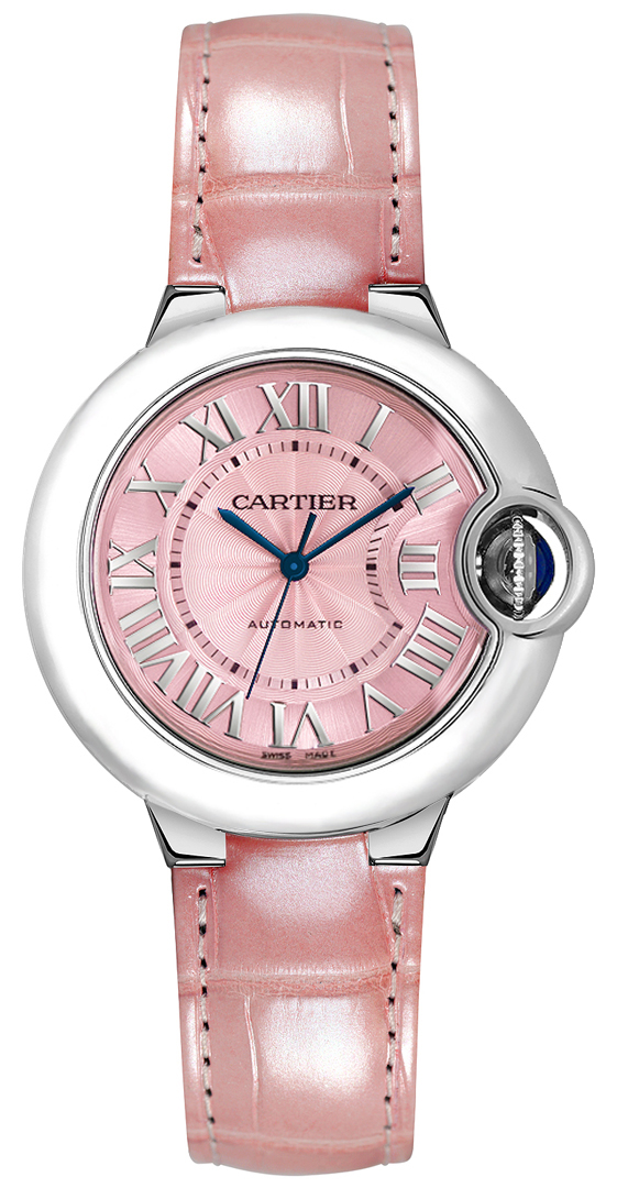 Cartier Ballon Bleu Watches Ladies Pink Self winding Automatic WSBB0002 Watch