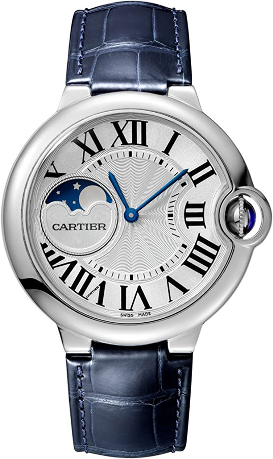 Cartier Ballon Bleu Watches Mens Silver Self winding Automatic WSBB0020 Watch