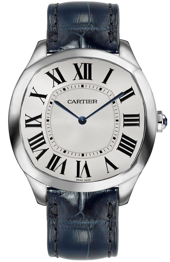 Cartier Drive De Cartier Watches Mens Silver Manual Winding WSNM0011 Watch