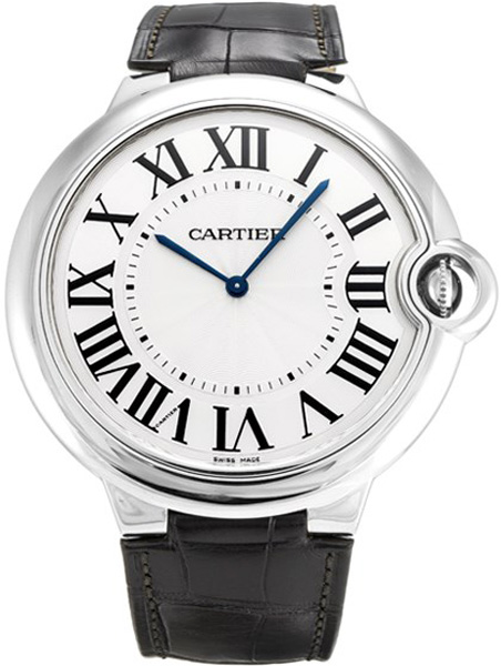 Cartier Ballon Bleu Watches Mens Silver Manual Winding W6920055 Watch