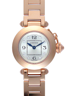 Cartier Pasha Watches Ladies Silver Battery Operated Quartz WJ124016 Watch