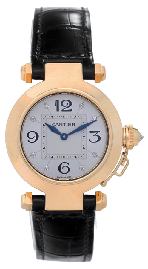 Cartier Pasha Watches Ladies Silver Battery Operated Quartz WJ11891G Watch