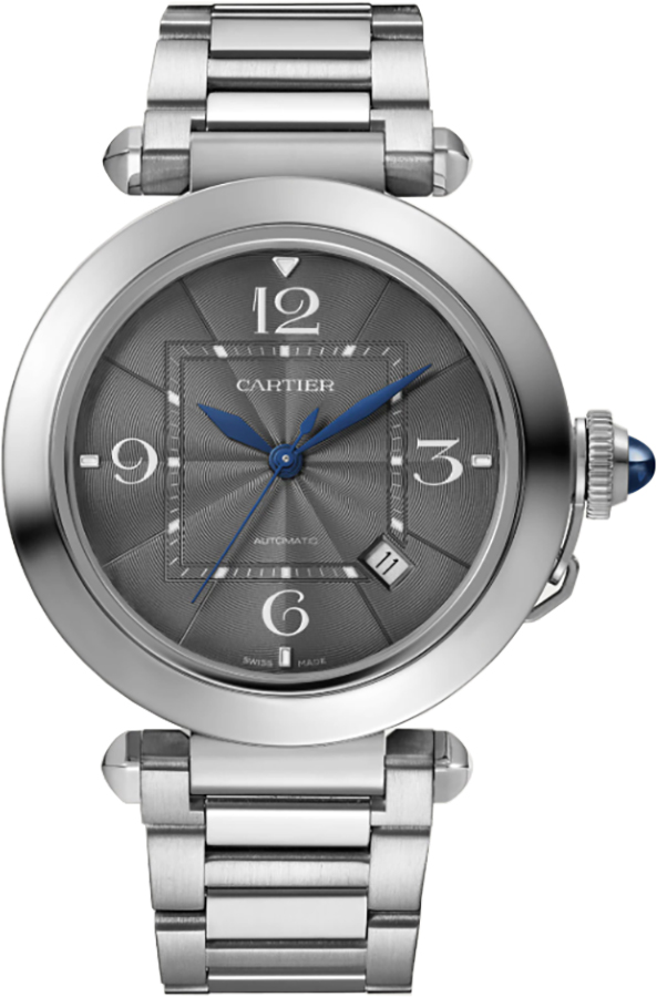 Cartier Pasha Watches Mens Grey Self Winding Automatic WSPA0026 Watch