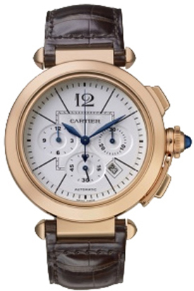 Cartier Pasha Watches Mens Silver Self winding Automatic W3019951 Watch
