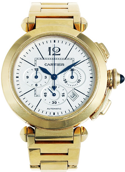 Cartier Pasha Watches Mens Silver Self winding Automatic W30201H9 Watch
