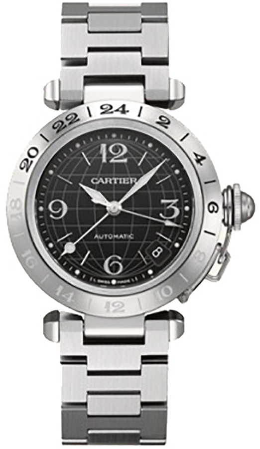 Cartier Pasha Watches UNISEX Black Self winding Automatic W31079M7 Watch