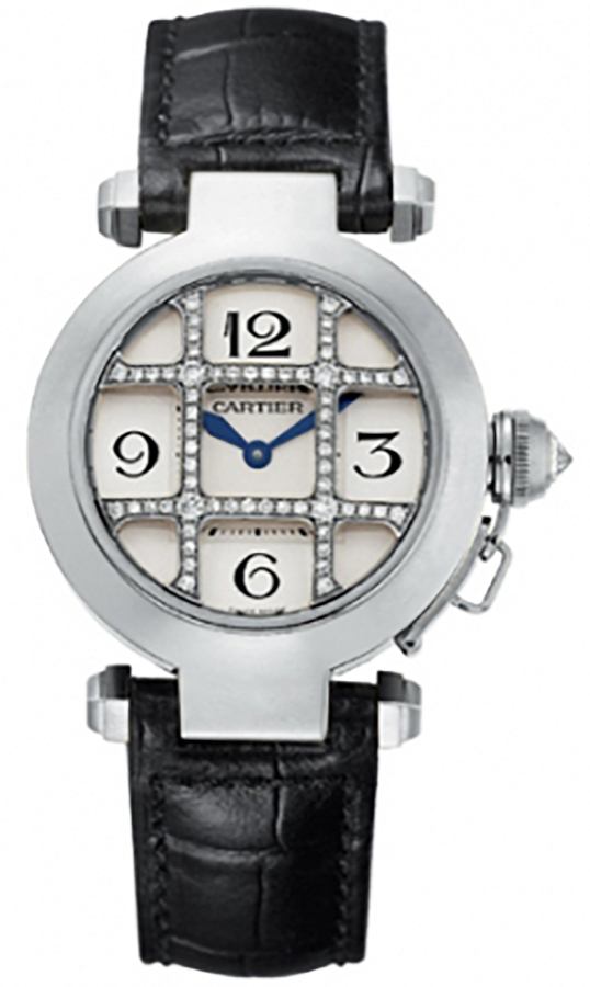 Cartier Pasha Watches Ladies Silver Battery Operated Quartz WJ11932G Watch