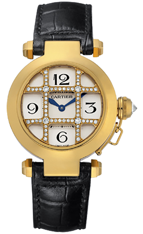 Cartier Pasha Watches Ladies Silver Battery Operated Quartz WJ11951G Watch
