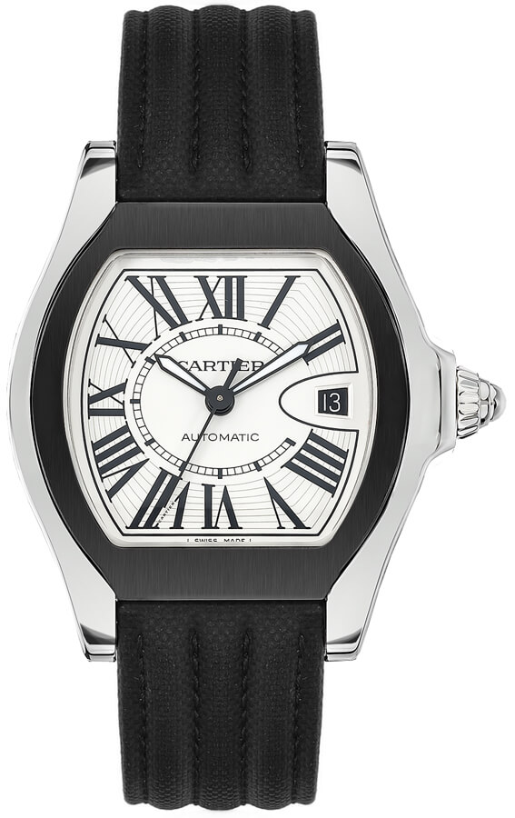 Cartier Roadster Watches Mens Silver  W6206018 Watch