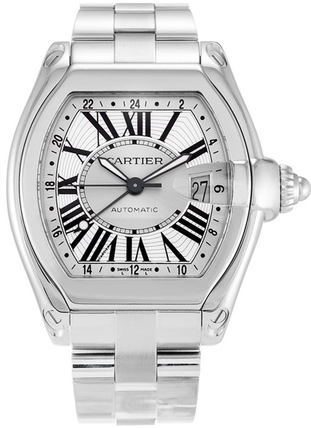 Cartier Roadster Watches Mens Silver
Self winding Automatic W62032X6 Watch