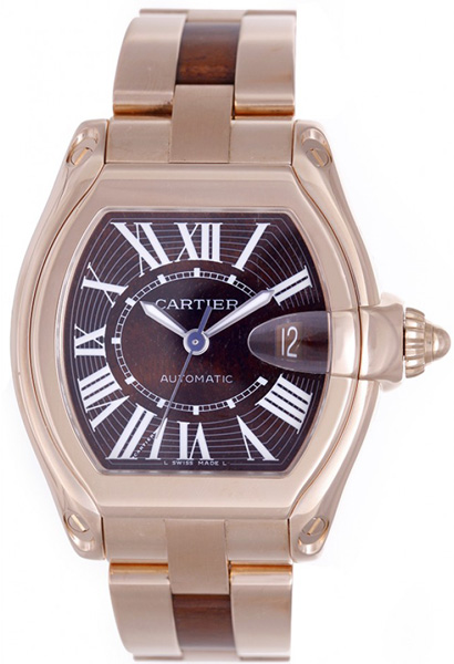 Cartier Roadster Watches Brown Self winding Automatic W6206001 Watch