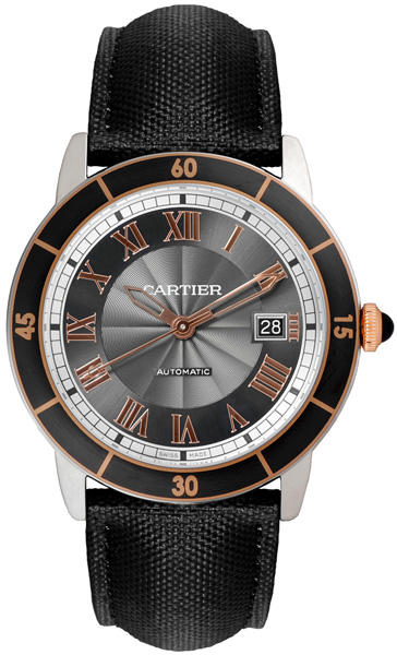 Cartier Ronde Croisiere De Cartier Watches Mens Grey Self winding Automatic W2RN0005 Watch